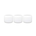 Lot 3 Pots Blanc Double paroi - 50ML
