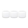 Lot 3 Pots Blanc Double paroi - 100ML