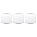 Lot 3 Pots Blanc Double paroi - 250ML