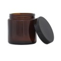 Lot 3 Pommadiers en verre ambré - 60ML