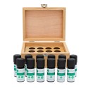 Coffret Aromathérapie 12 flacons d'huiles essentielles