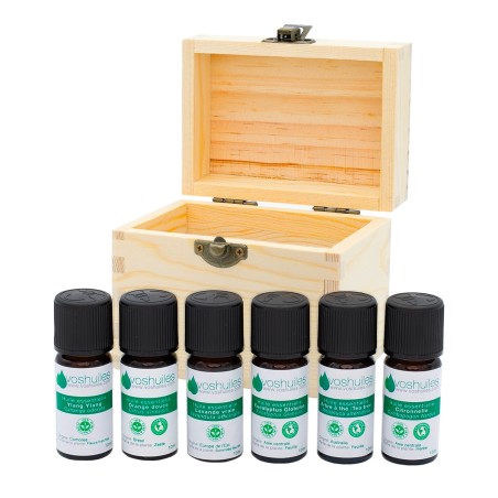 Coffret Aromathérapie 6 flacons d'huiles essentielles