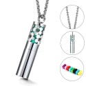 Pendentif Diffuseur d'huiles essentielles Fleurs