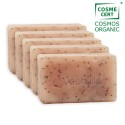 Lot de 5 Savons Citron et Menthe pour peau grasse
