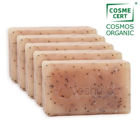 Lot de 5 Savons Citron et Menthe pour peau grasse