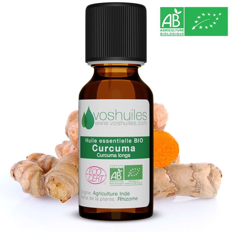 Huile Essentielle BIO de Curcuma