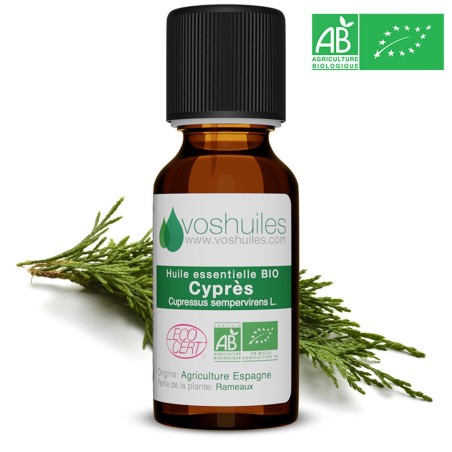 Huile Essentielle BIO de Cyprès