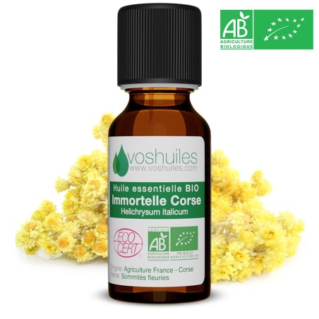 Huile Essentielle BIO d'Immortelle Corse