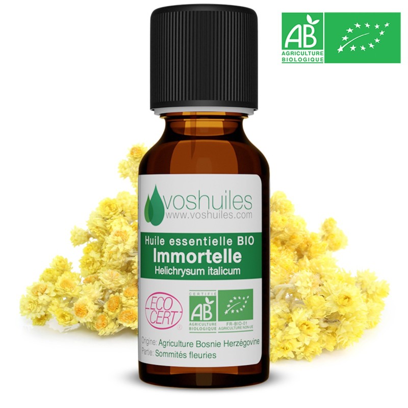 Huile Essentielle BIO d'Immortelle