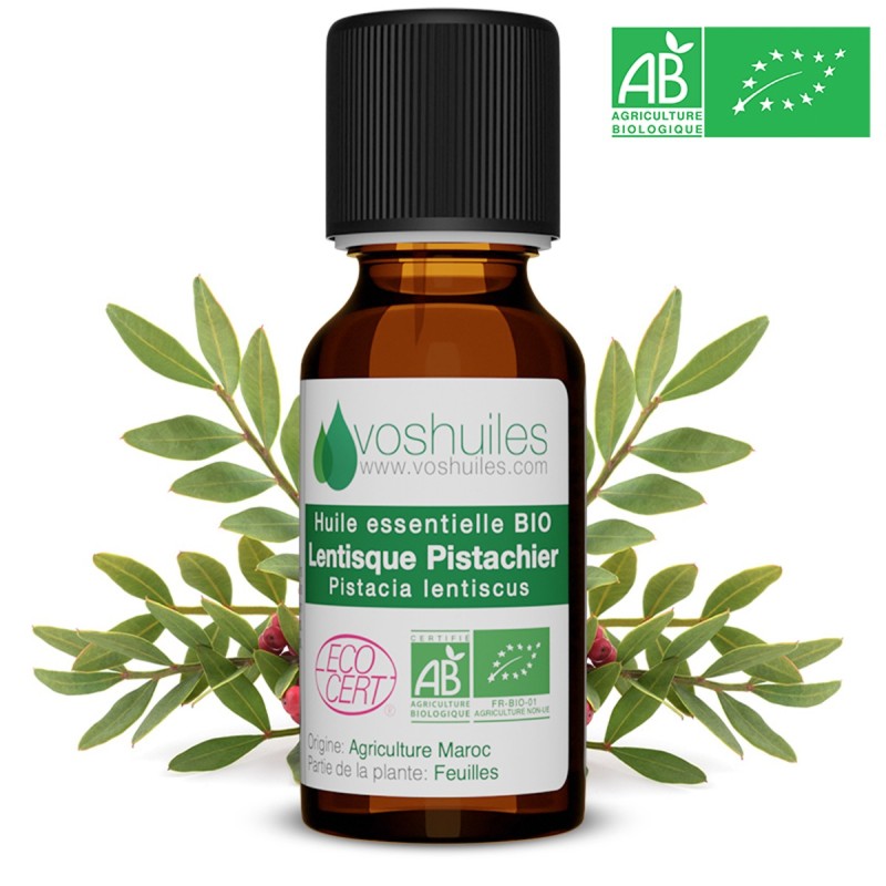 Huile Essentielle BIO de Lentisque Pistachier