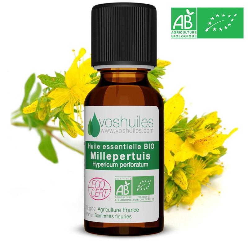 Huile Essentielle BIO de Millepertuis