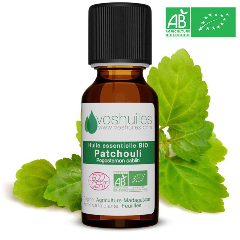 Huile Essentielle BIO de Patchouli