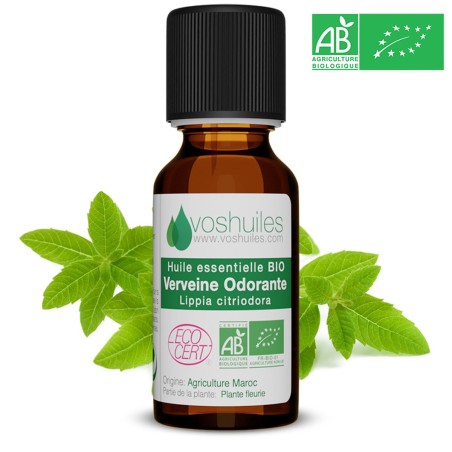 Huile Essentielle BIO de Verveine odorante