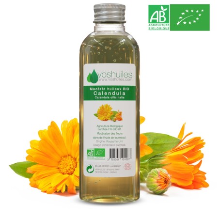 Macérât huileux BIO de Calendula