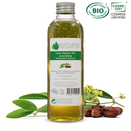 Huile Végétale de Jojoba COSMOS