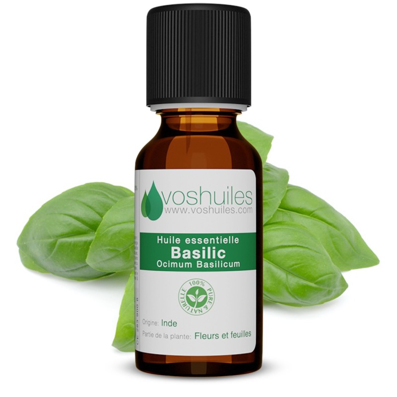 Huile Essentielle de Basilic - Ocimum basilicum