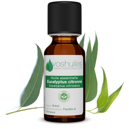 Huile Essentielle d'Eucalyptus citronné (citriodora)