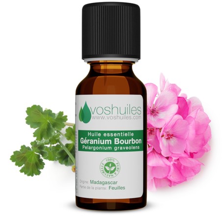 Huile Essentielle de Géranium Bourbon