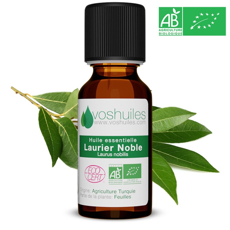 Huile Essentielle BIO de Laurier Noble