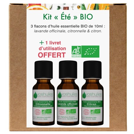 Kit été - 3 huiles essentielles