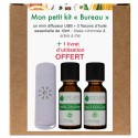 Mon petit Kit « Bureau » 2 Huiles essentielles et 1 Mini Diffuseur USB