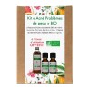 Kit Acné Problème de Peau  2 Huiles essentielles Bio & 1 Huile Végétale Bio