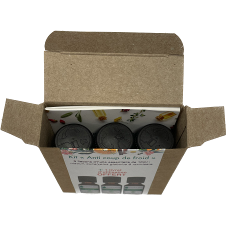 Kit Hiver Anti coup de froid - 3 huiles essentielles