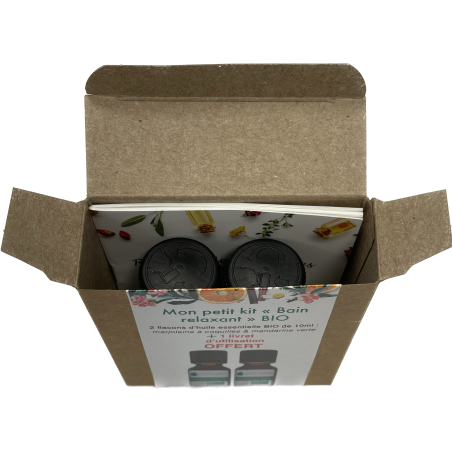 Mon petit kit « Bain relaxant » 2 Huiles essentielles Bio