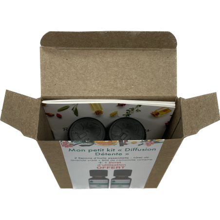 Mon petit Kit « Diffusion Détente » 2 Huiles essentielles
