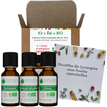 Kit été - 3 huiles essentielles