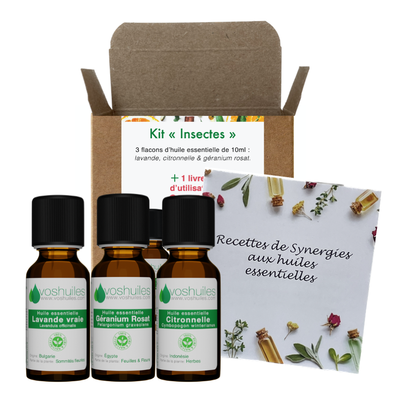 Kit Insectes (Moustiques, guêpes, fourmis...)