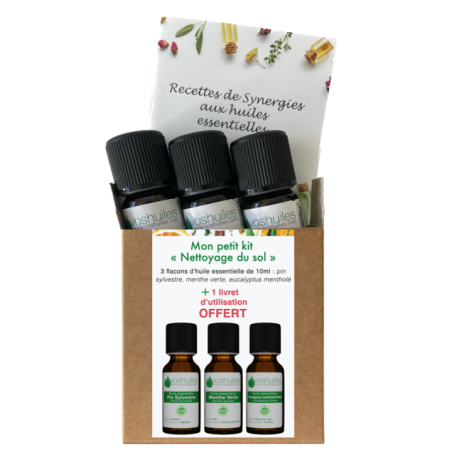 Mon petit kit « Nettoyage du sol » 3 Huiles essentielles