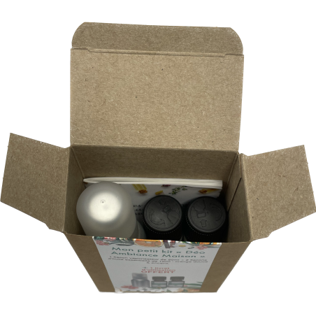 Mon petit Kit « Déo Ambiance Maison » 2 Huiles essentielles et 1 Vaporisateur de 50ML