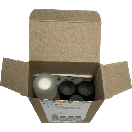 Mon petit Kit « Jardin » 3 Huiles essentielles et 1 Vaporisateur de 50ML