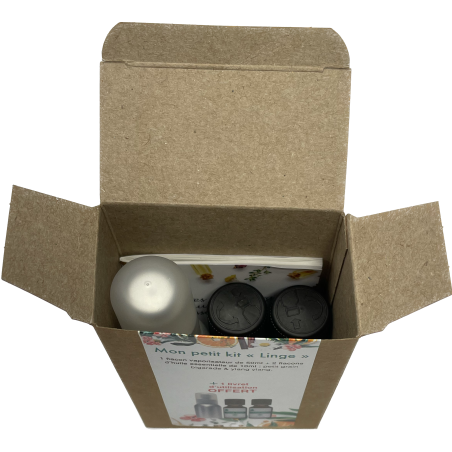 Mon petit kit « Pour le Linge » 3 Huiles essentielles