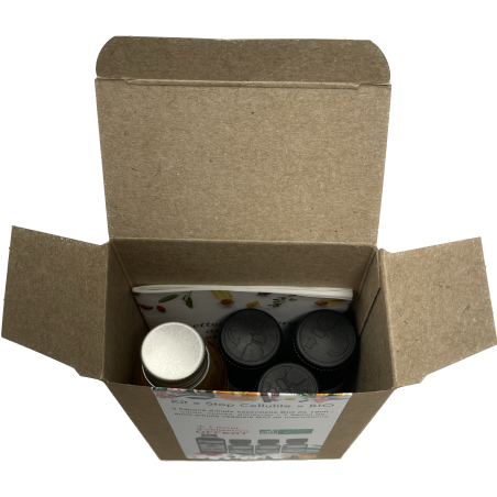 Kit Massage Stop Cellulite - 3 huiles essentielles et 1 huile végétale
