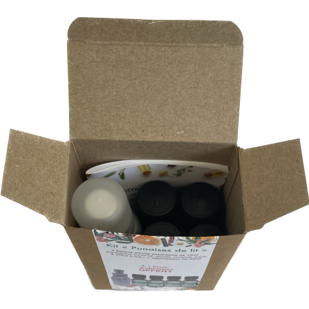 Kit "Punaises de lit" 4 Huiles essentielles et 1 Vaporisateur 50ML