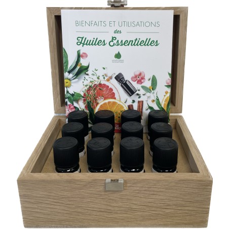 Coffret 12 huiles essentielles BIO