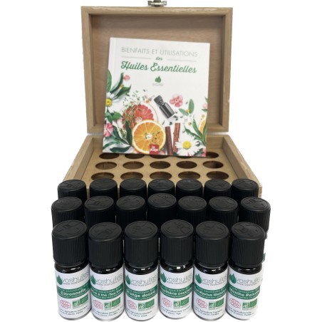 Coffret 20 huiles essentielles BIO