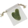 Gua sha en pierre de Jade