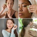 Gua sha en pierre de Jade