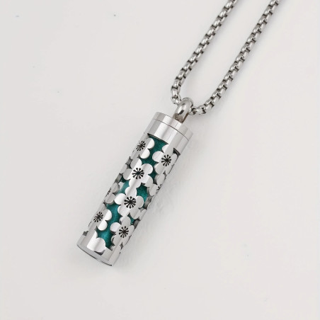 Pendentif Diffuseur d'huiles essentielles Fleurs