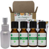 Kit "Punaises de lit" 4 Huiles essentielles et 1 Vaporisateur 50ML
