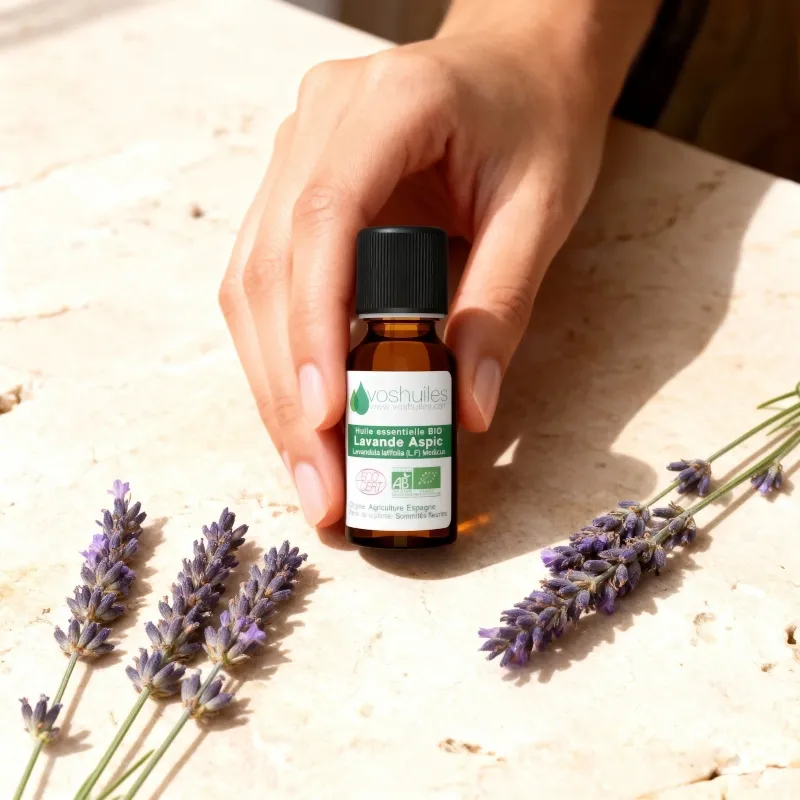 Huile Essentielle Lavande Aspic 100% Pure Et Naturelle Bio Puressentiel 3401599425484