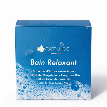 Kit Bain Relaxant - 2 Huiles Essentielles BIO