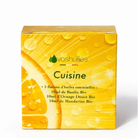 Kit Cuisine - 3 Huiles Essentielles BIO