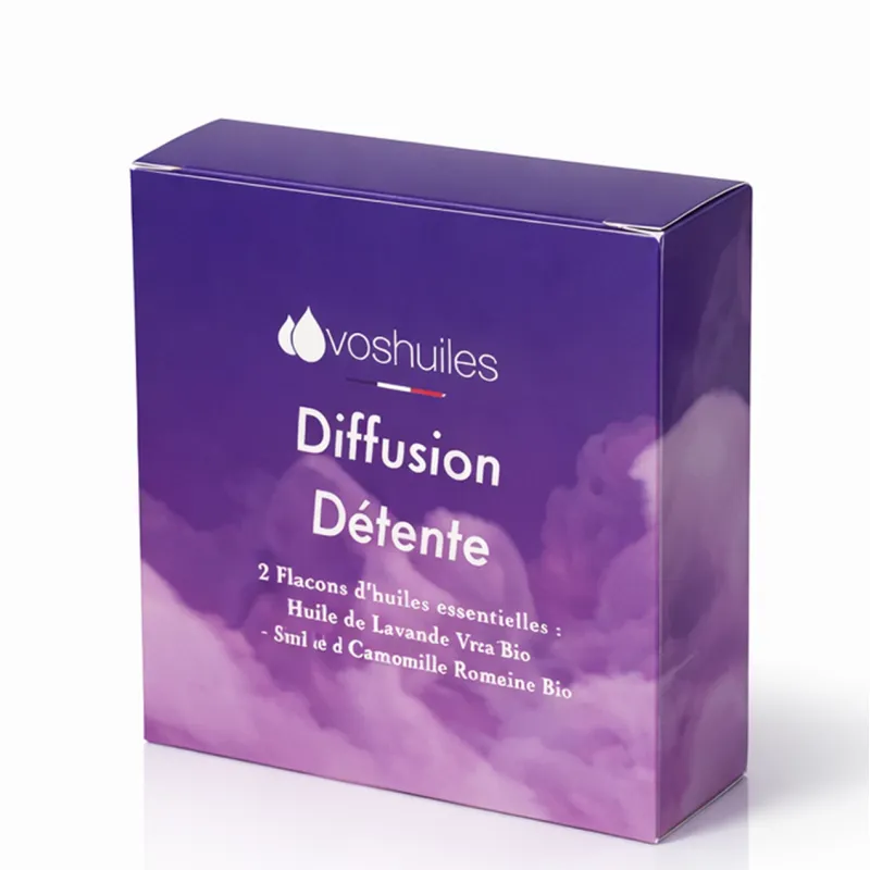 Kit Diffusion Détente - 2 Huiles Essentielles