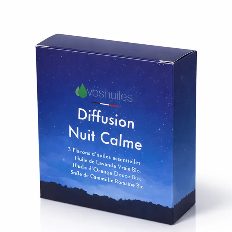 Kit Diffusion Nuit Calme - 3 Huiles Essentielles