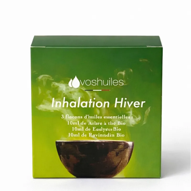 Kit Inhalation Hiver - 3 Huiles Essentielles BIO