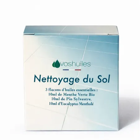 Kit Nettoyage du Sol - 3 Huiles Essentielles